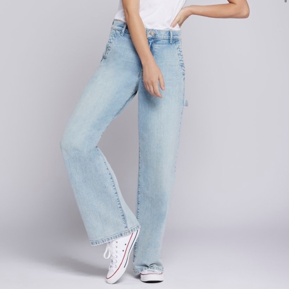 Current/Elliott The Painter Wide Leg Jeans